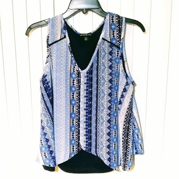 *ZAC & RACHEL*TANK TOP/SLEEVELESS TOP*WOMEN PM*SOUTHWEST/AZTEC DESIGN - Picture 2 of 7